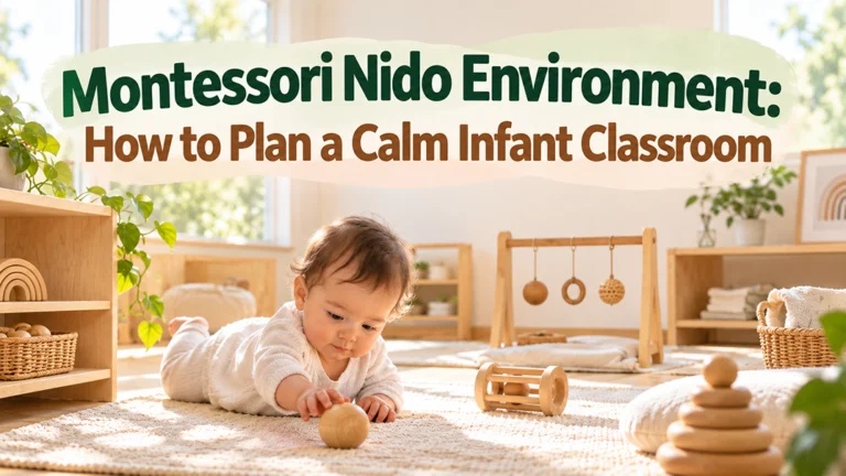 Montessori Nido Environment