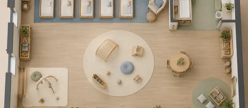 How To Plan A Montessori Nido Environment For Infants 2 Nido-Room-Zones-Layout-Wide